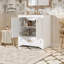 Meuble-lavabo 30 po avec lavabo en céramique-2116949537