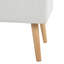 Banc en bois naturel et tissu-576949745