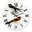 Vintage Bird II - Horloge murale traditionnelle-60281111