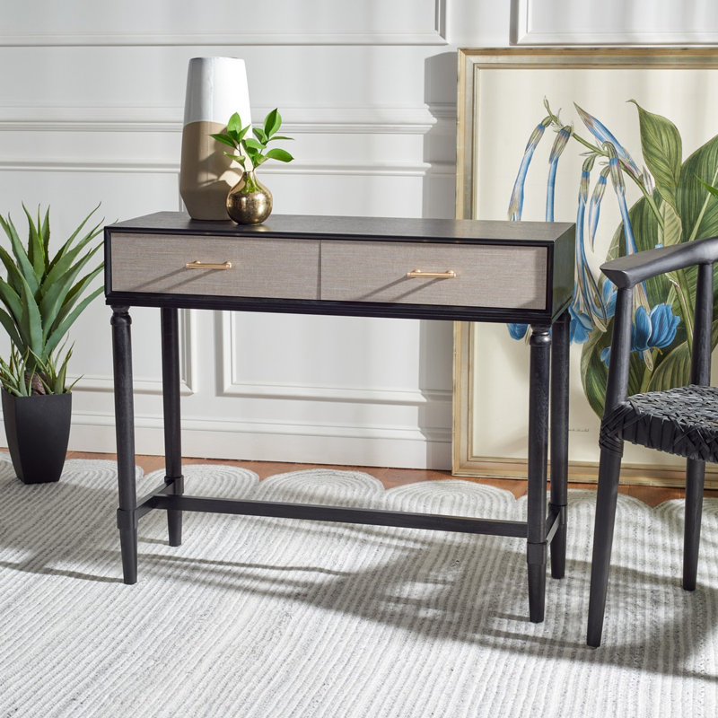 Peters 35.5'' Console Table, Black