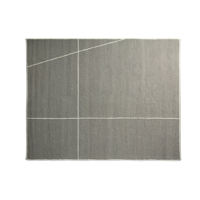 Collet Rug in Haze/Ivory, Rectangle 8' x 10', Gray/Ivory