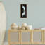 Art mural sur toile, "Dark Egret Reflection" par D. Rust-978504854-978504853