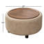 Repose-pieds de cocktail rond avec rangement Eniyah-2098988781
