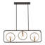 Kane 3 - Light Bronze Square/Rectangle Pendant