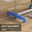 HOMCOM 4-Tier Clothes Airer Foldable with Wheels-106058042