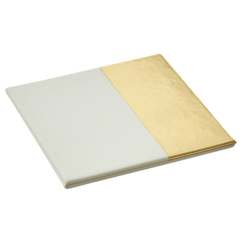 Geome Wood Square 4 Piece Coaster Set