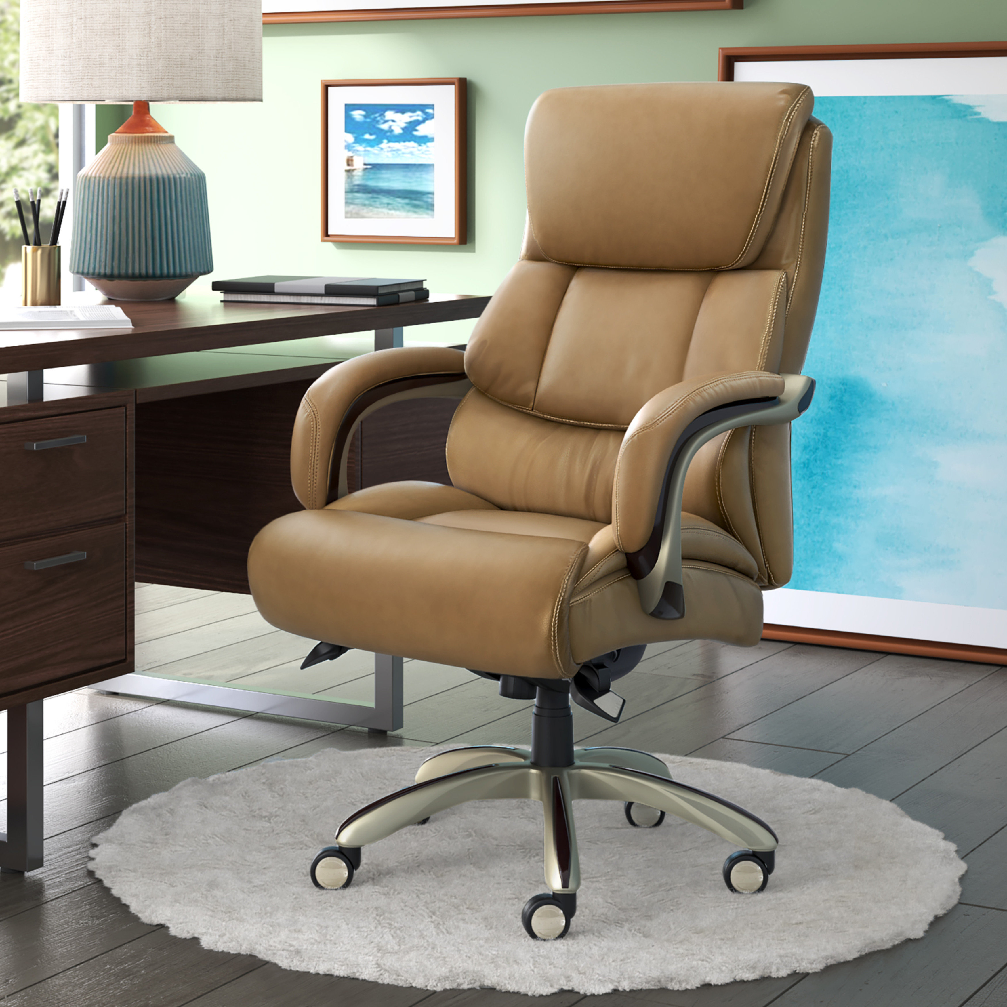 La-Z-Boy Sutherland Bonded Leather Office Chair