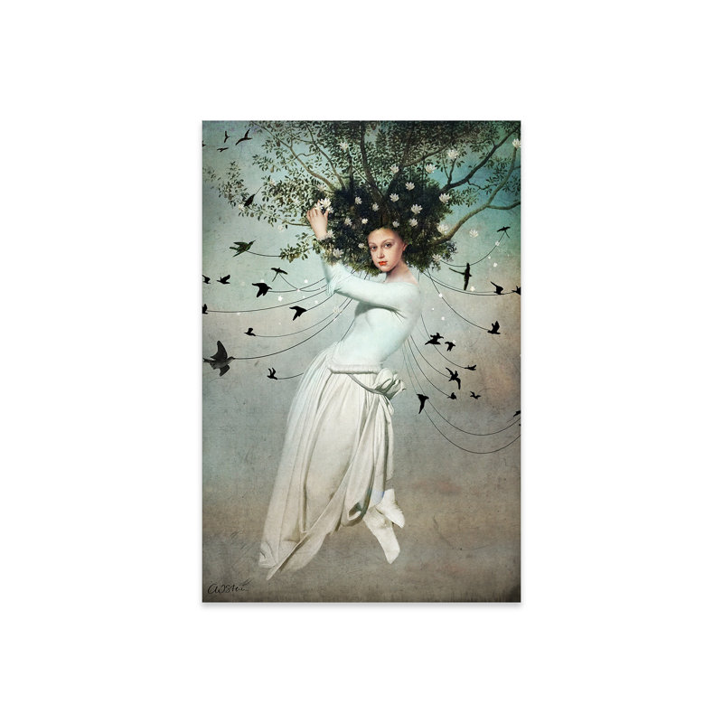 «Fly With Me», impression sur verre acrylique