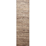 One-of-a-Kind 3'8" X 13' Hand Knotted Area Rug