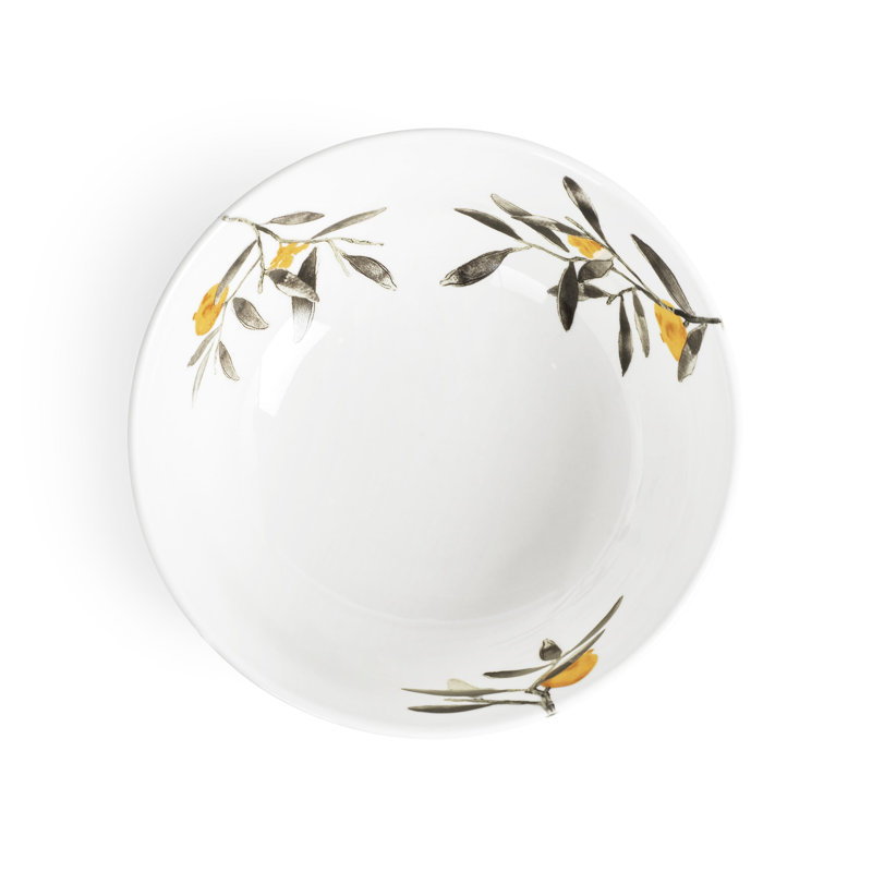 Pomegranate Handmade Porcelain Rice Bowl
