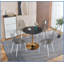 Table basse 31,5 po Mid-Century Golden Tulip-121049337-121049334-121049336