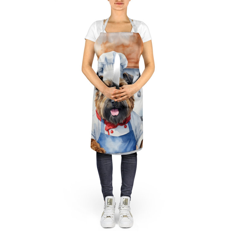 No Pattern Bib Apron