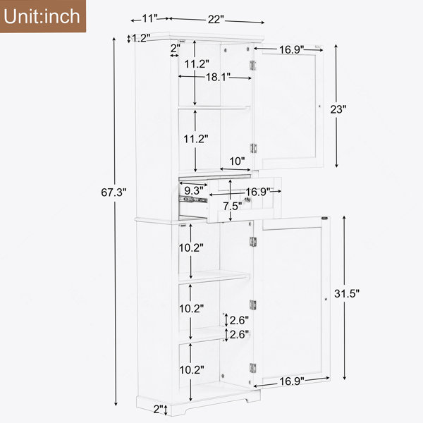 Dimensions du produit