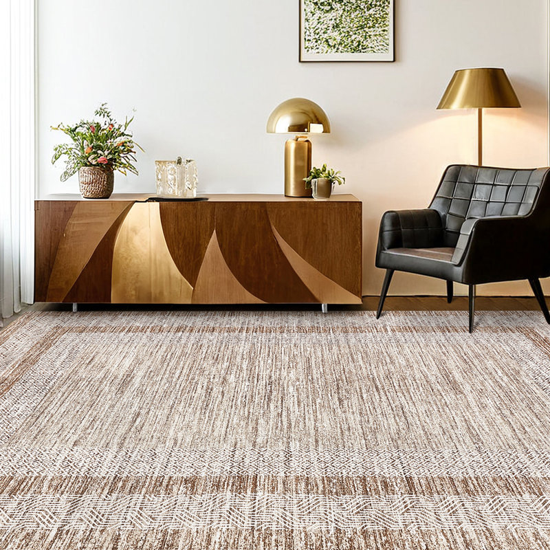 Tapis Lavable à la machine Randolph, Rectangle 8 pi x 10 pi