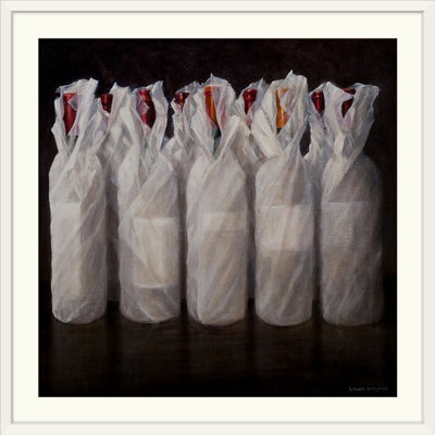 Yonker " Wrapped Wine Bottles, 2010 " by Lincoln Seligman