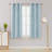 Spurgh Sliver Wave Foil Print Blackout Thermal Grommet Curtain Panels (Set of 2)-792607129-792607127