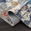 Tapis gris et orange IntarsMAL100A-788726370