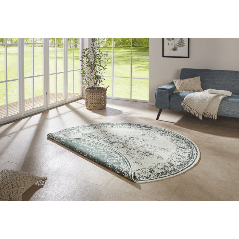Borbon Flatweave Indoor / Outdoor Rug, Round 140cm