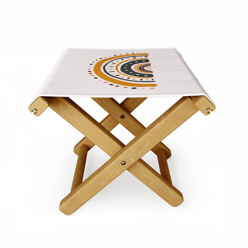 Tabouret d'appoint en bois massif Avenie