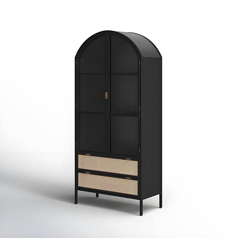 American style light luxury bookcase