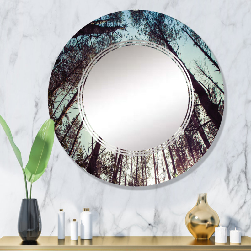 Circle Mirror, 32" x 32"