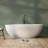 65" x 30" Freestanding Solid Surface Soaking Bathtub with Pop-Up Drain & Overflow, CUPC Certified, Elegant Design for Modern Bathrooms-121834083