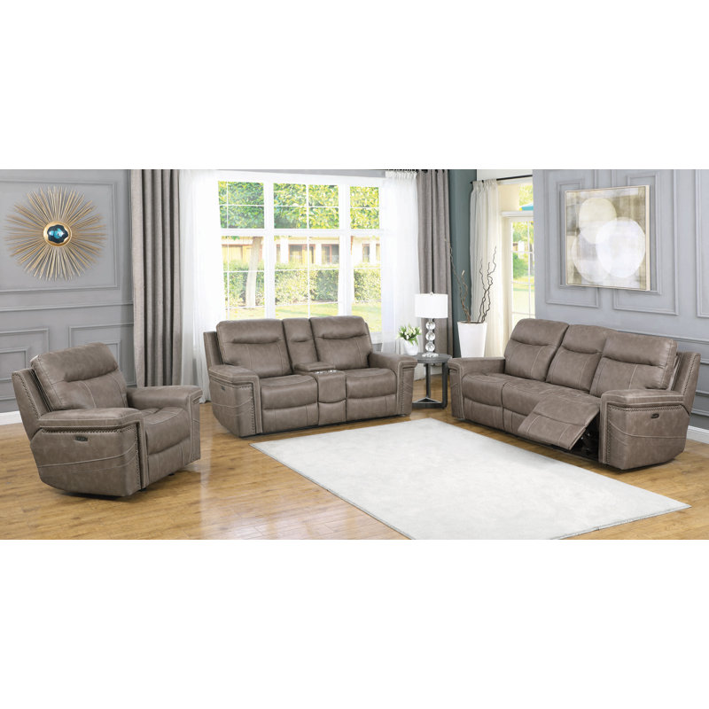 Causeuse de cinéma maison, Taupe