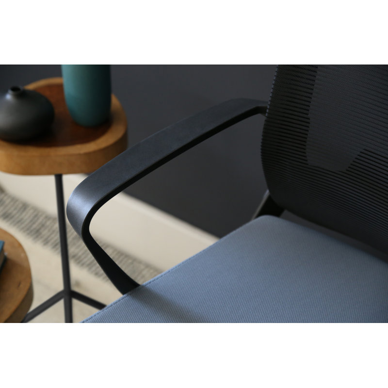 Chaise de travail Doan, Gris