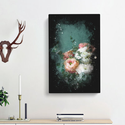Bouquet of Flowers - Wrapped Canvas