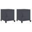 Preslei 36cm W Steel Bedside Table-1634564698-1642976645