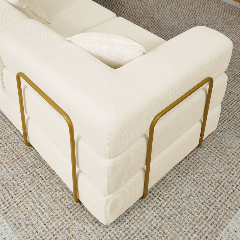 Canapé modulaire de Boneless, Beige