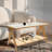 Adalheida Glass Top Single Coffee Table