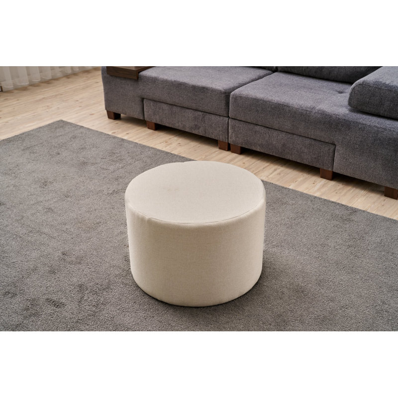 Pouf, Crème, crème