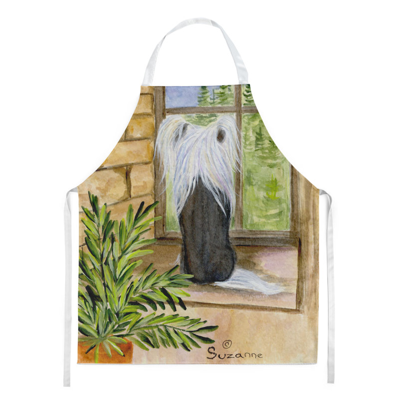 No Pattern Bib Apron