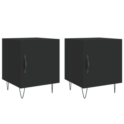Couey 40cm W Iron Bedside Table