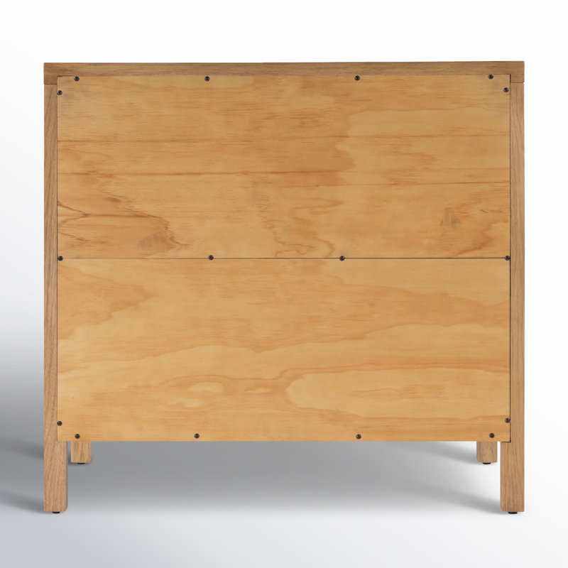 Celine 34" 3-Drawer Wooden Dresser for Small Rooms