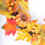 Handcrafted Faux Lighted Maple Polyester 50cm Wreath