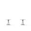 Occasion Cross Bathroom Sink Faucet Handles, 3.12" H x 3" W-993357829