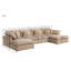 Canapé modulaire simple en U 152 po-117402792