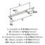 Poignée d'armoire Balon 5-1 / 16 pouces (128mm) Balon-111952203-111952197