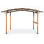 13 Ft. W x 8.5 Ft. D Steel Pergola with Canopy