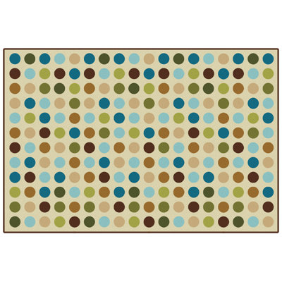 Rectangle Machine Tufted Nylon Rug
