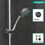 Pomme de douche à 3 jets Croma C 100-2735750