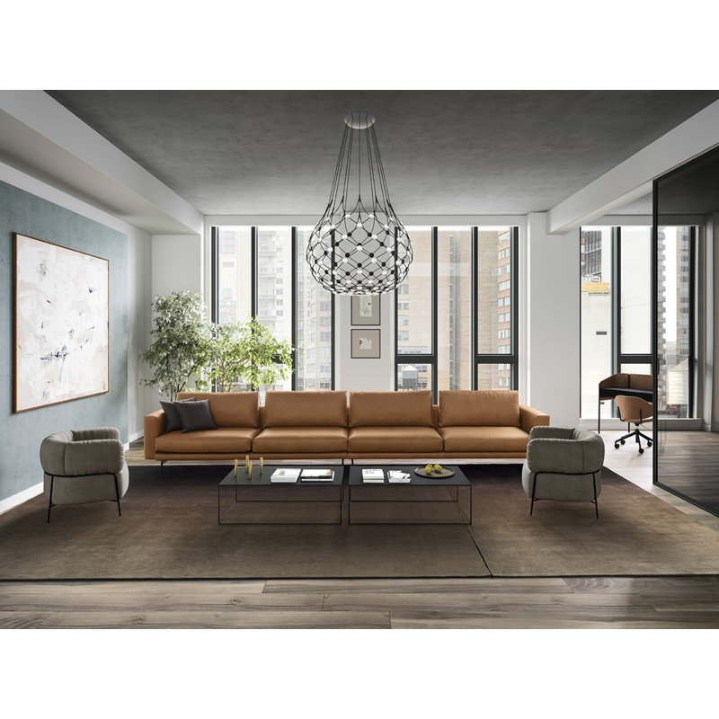 Mesh 1 - Light Unique Global LED Chandelier, 227.4" H x 39.4" W x 39.4" D