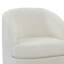 Fauteuil demi-tonneau avec repose-pieds en chenille Premium-2116142430