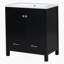 Meuble-lavabo de 30 po avec lavabo simple et armoire encastrée Combo-1192649307