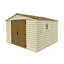 Woodbridge Plus 10.5 ft. W x 10.5 ft. D Plastic Storage Shed