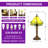 14" Tiffany Style Floral Table Lamp (Bulb Include)