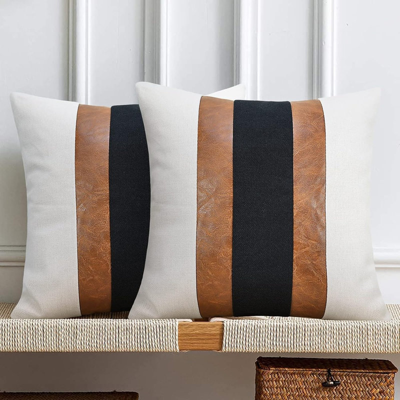 Black And White Throw Pillow Covers