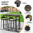 Outdoor Bar Table Patio Bar Height Table Bar Counter Pub Dining Table With Waterproof Top For Balcony  Garde  Yard Poolside-175535371
